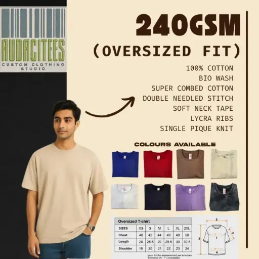 240 GSM {Oversized Fit}